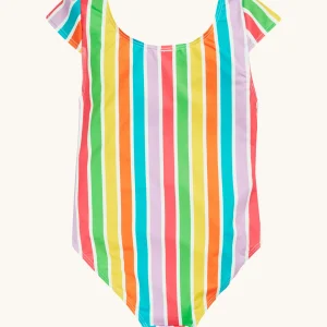 Frugi Marina Swimsuit - Summer Stripe
