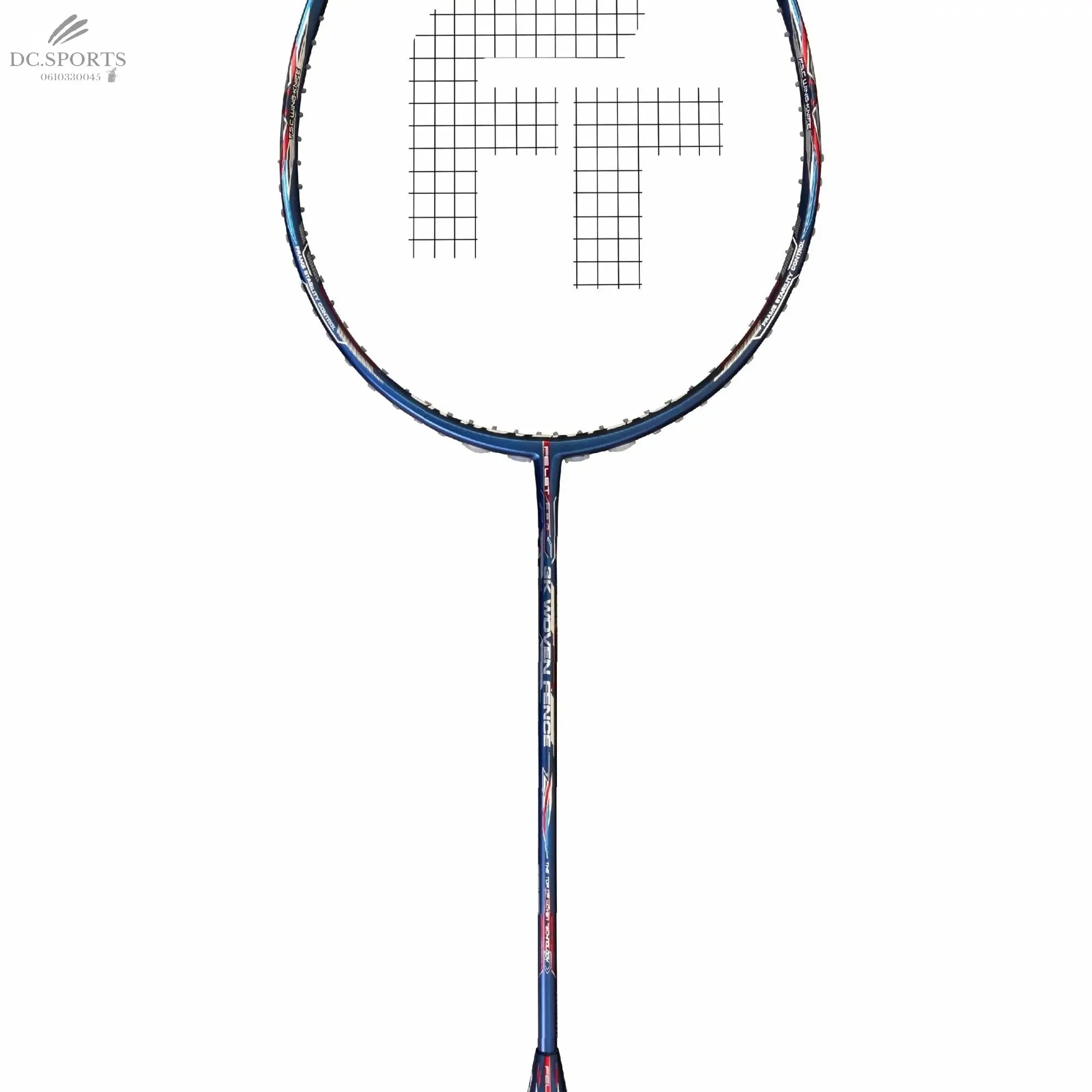 Raquette Badminton Felet 3K Woven Fence Blue 4U