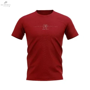 T-Shirt Unisexe Felet H 72 Rouge - Technologie Dry Fit, Conception Sportive Moderne