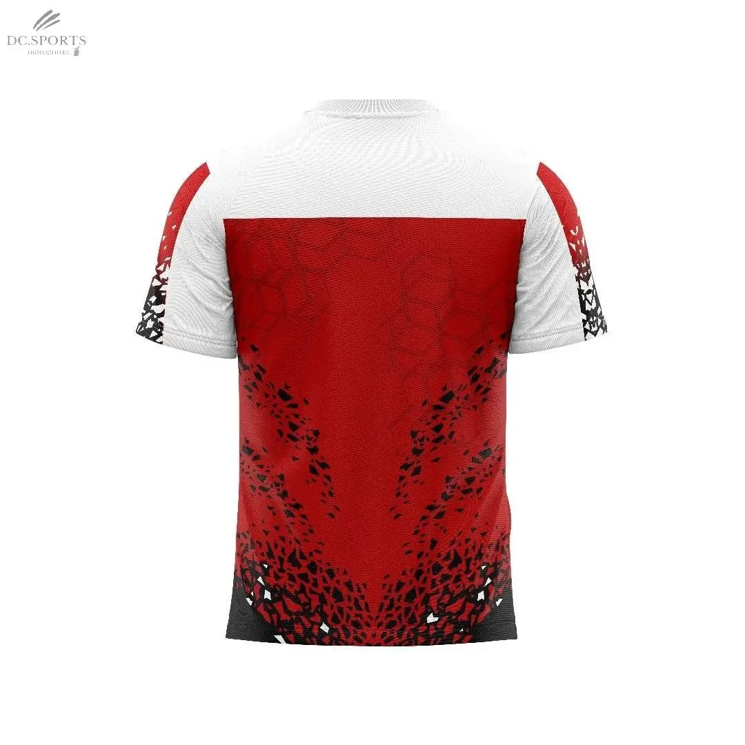 T-Shirt Pour Homme Felet RN 3610 Rouge – Maillot Légère Avec Technologie Dry Fit