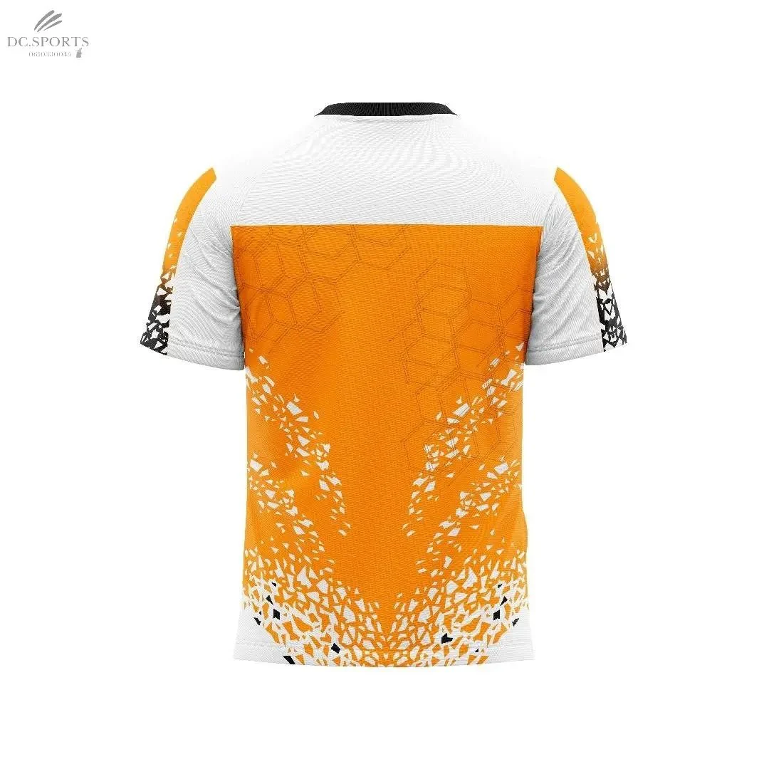 T-Shirt Homme Felet RN 3610 Jaune – Tissu Dry Fit Léger et Respirant, Confort Optimal