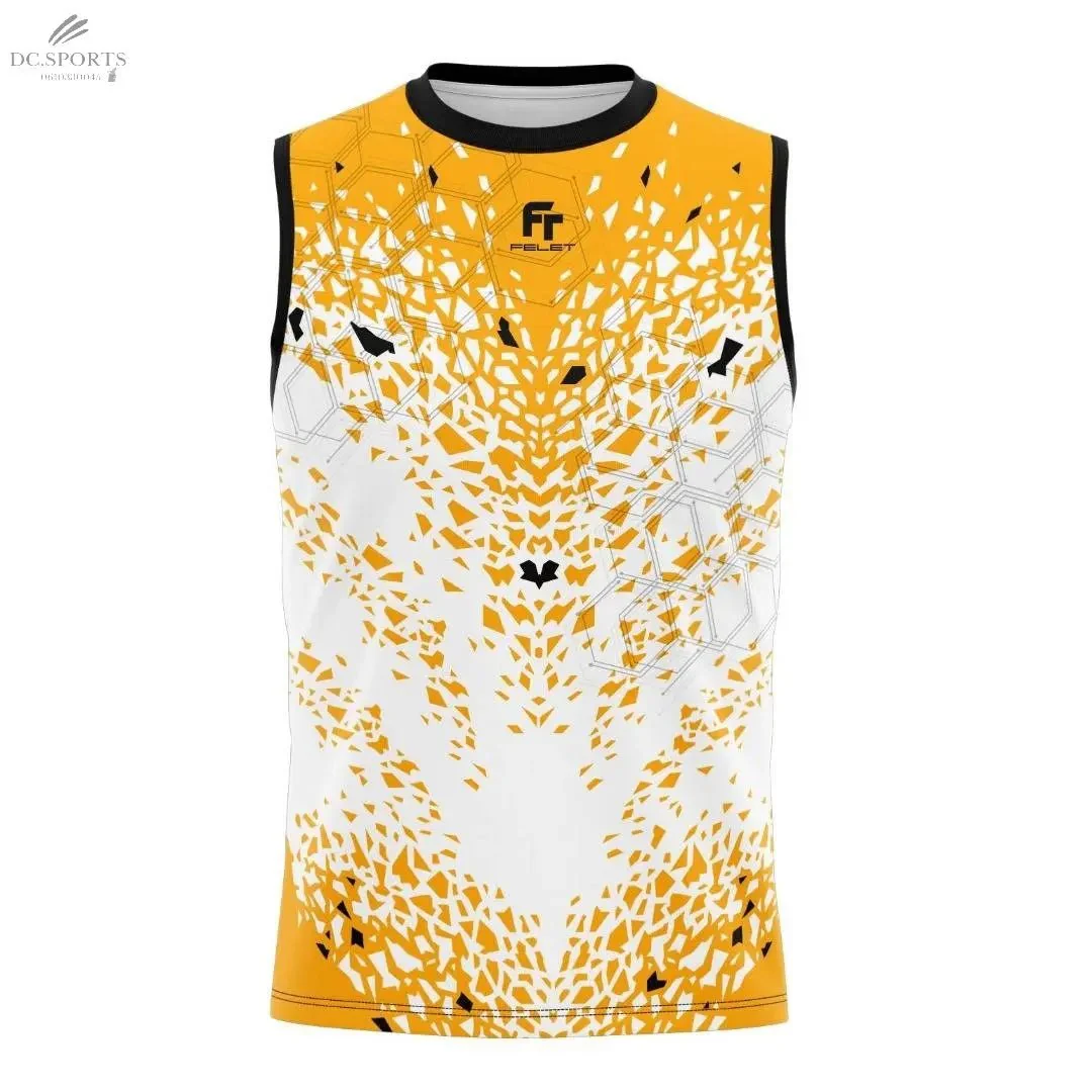 DÉBARDEUR MASCULIN FELET SL1505 JAUNE