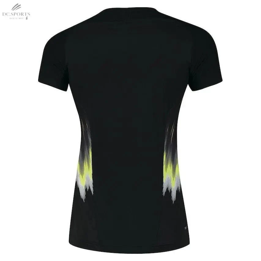 T-Shirt Femme Li-Ning AAYN072-2 en Polyester 89% avec Technologie AT Dry Base