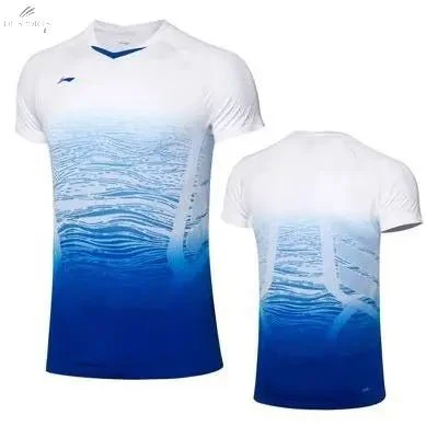 T-Shirt Li-Ning Homme AAYP329-1 100% Nylon Confort Durable Pour le Sport et le Quotidien
