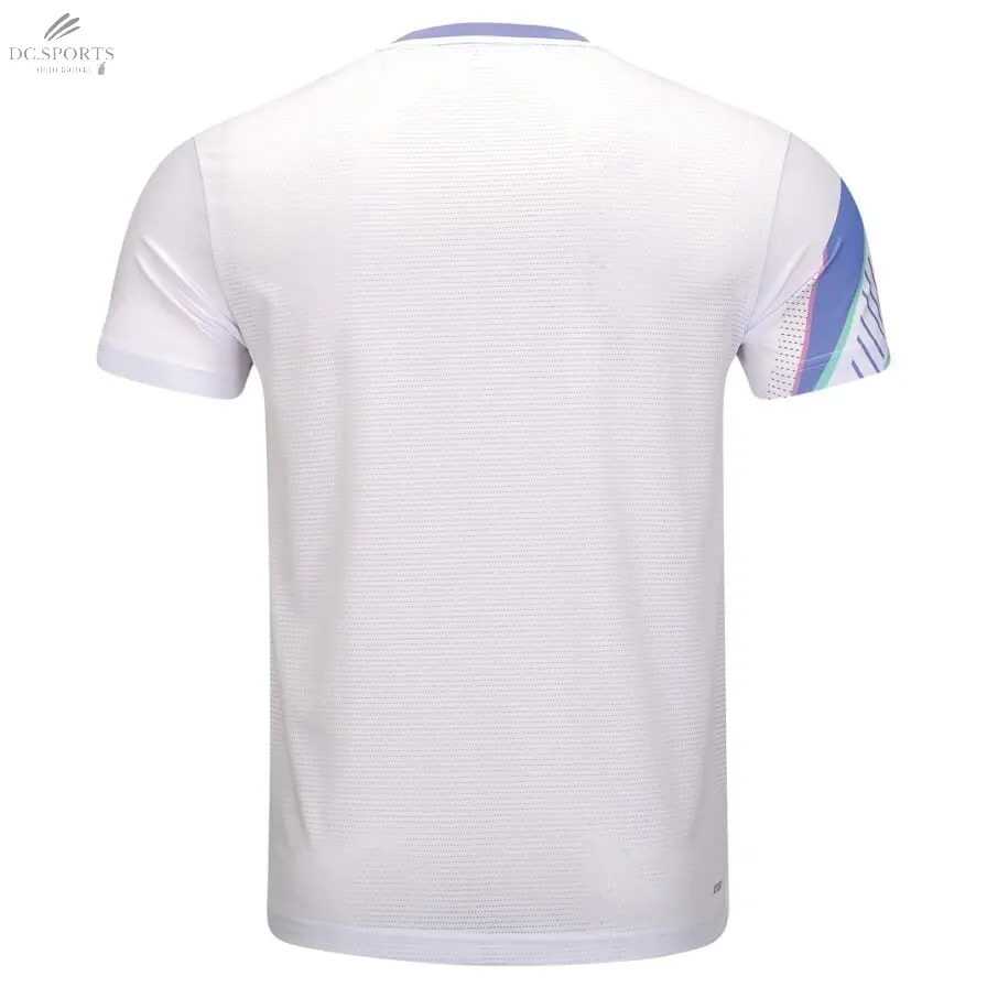 T-Shirt Li-Ning Homme Aside Blanc – Confort Supérieur, Design Unique, Respirabilité Optimale