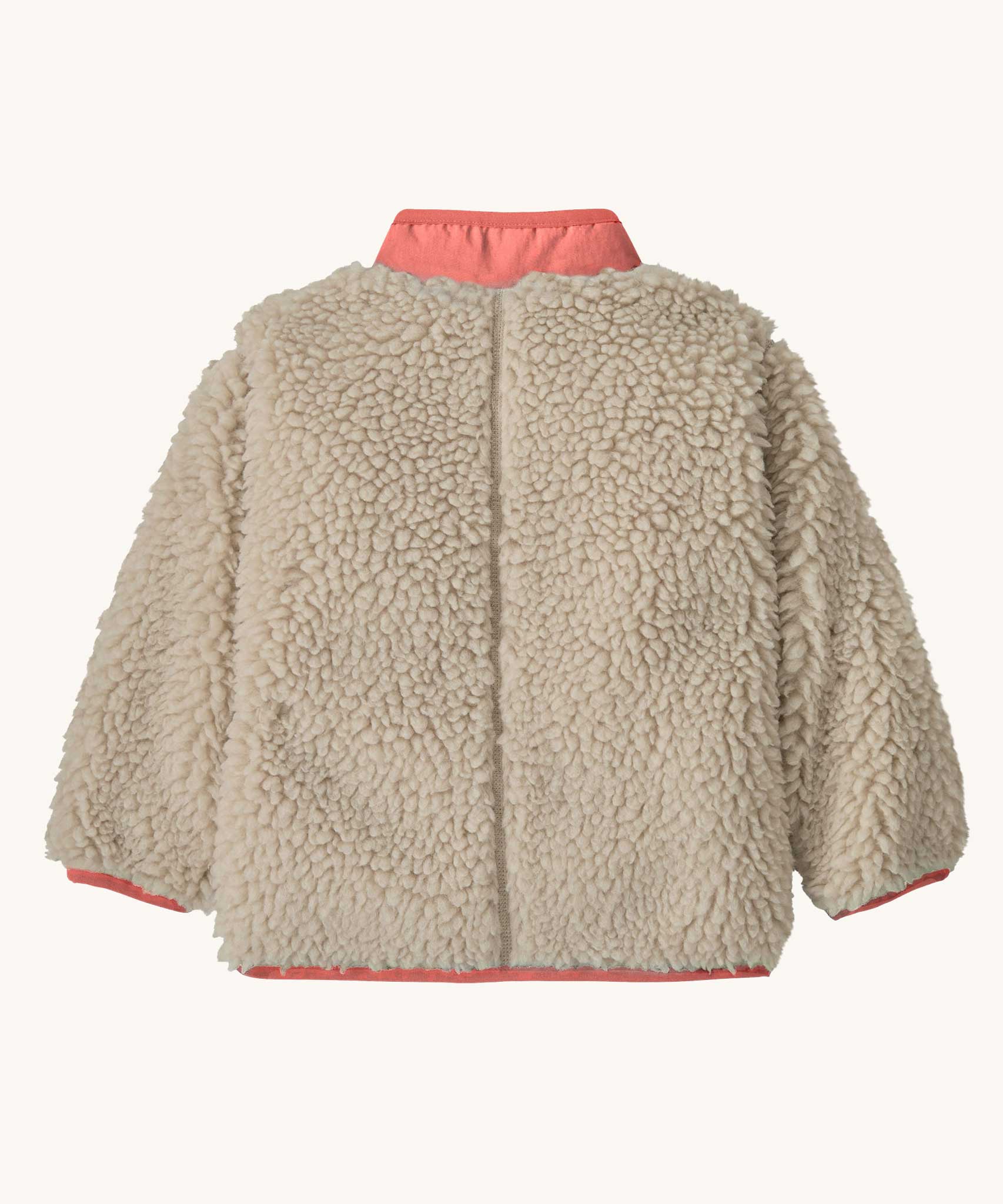 Patagonia Little Kids Retro-X Jacket – Natural / Sparkle Pink