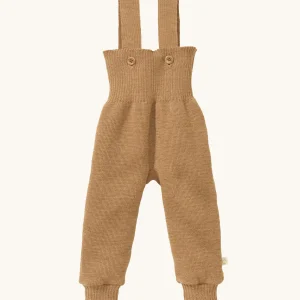 Disana Merino Wool Dungarees - Caramel