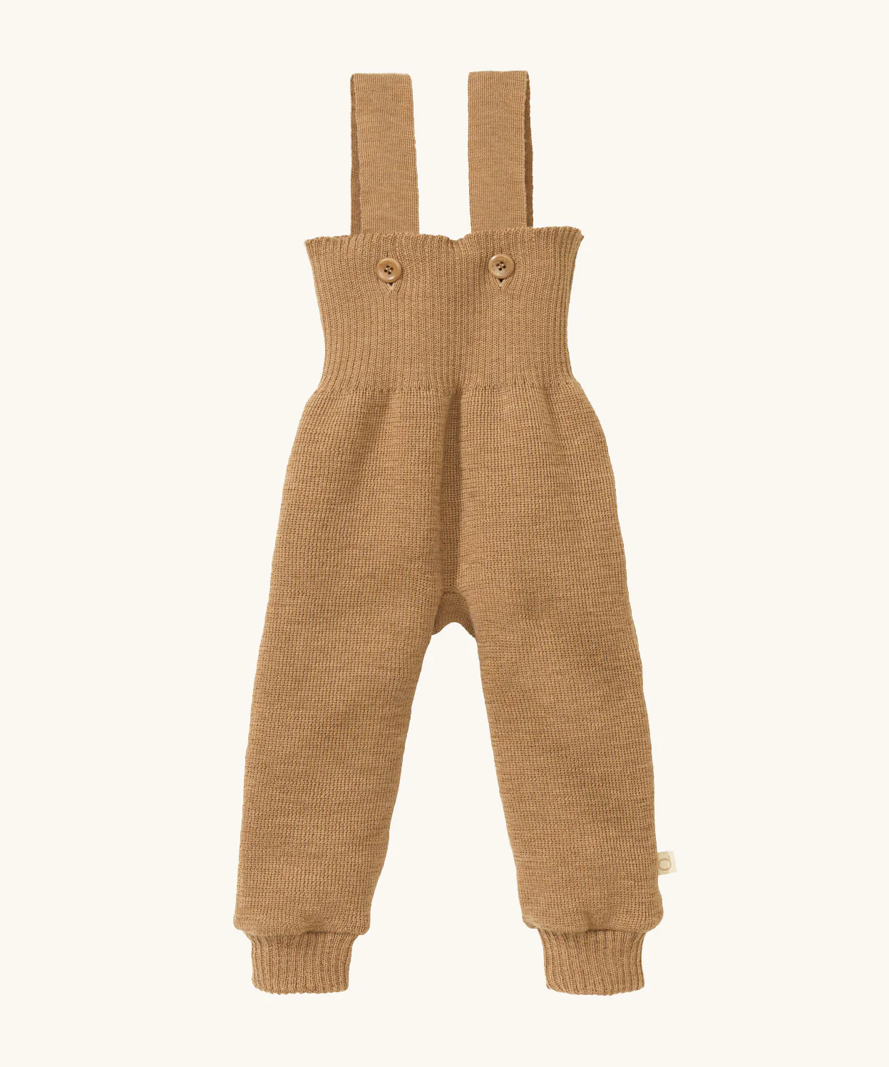 Disana Merino Wool Dungarees - Caramel