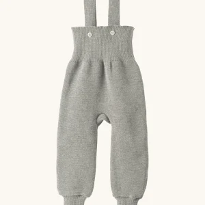 Disana Merino Wool Dungarees - Grey