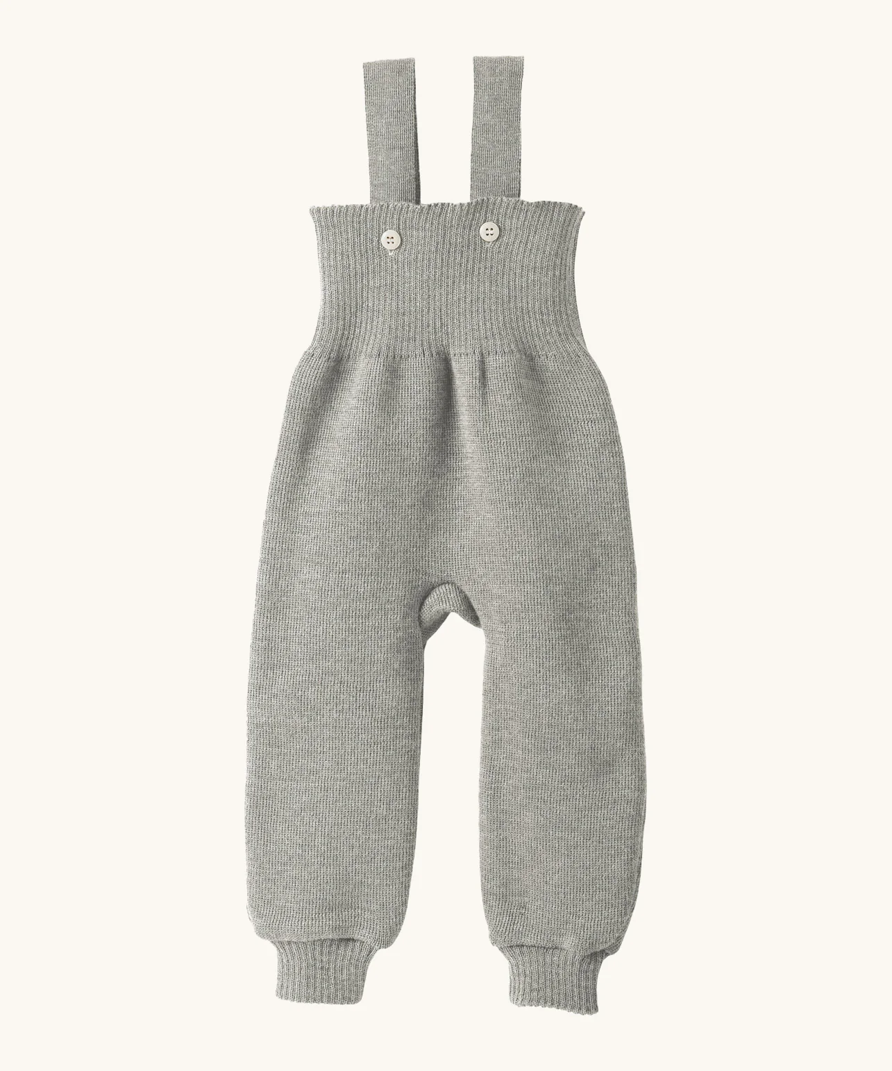 Disana Merino Wool Dungarees - Grey