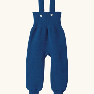 Disana Merino Wool Dungarees - Navy