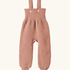 Disana Merino Wool Dungarees - Rose