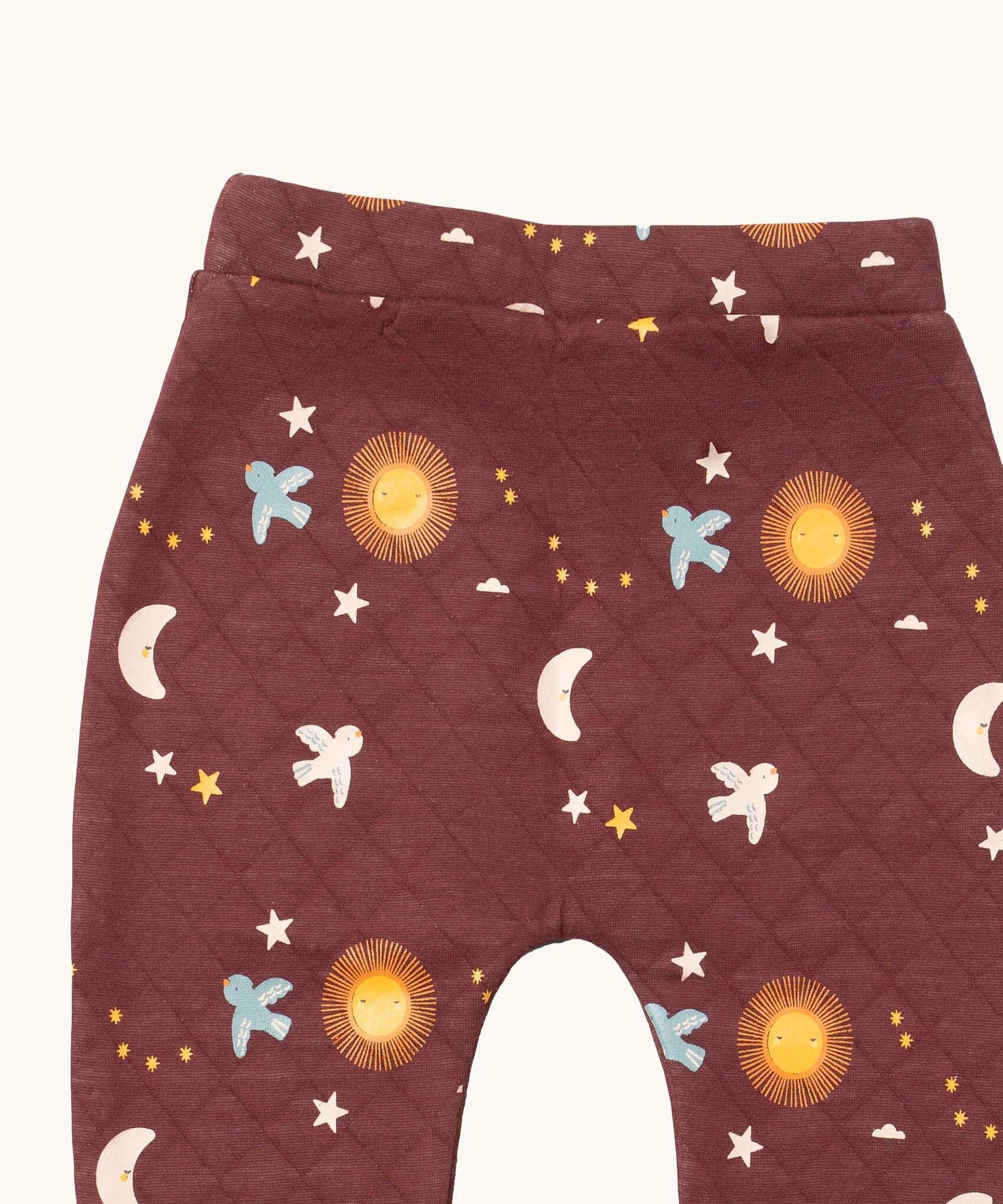 Little Green Radicals Quilted Joggers – Flying Birds