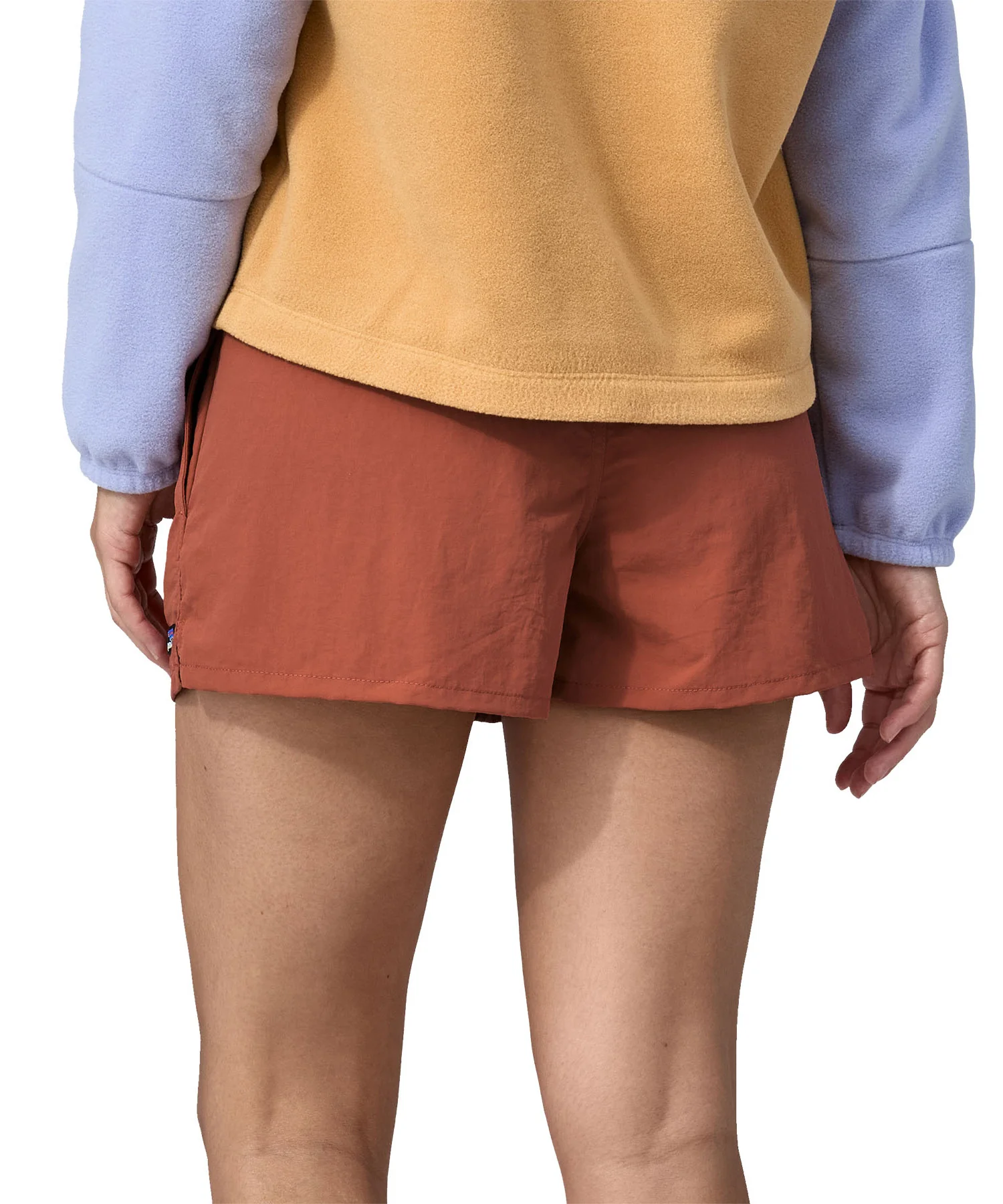 Patagonia Women&rsquo;s Barely Baggies Shorts – Wrasse / Wetland Blue