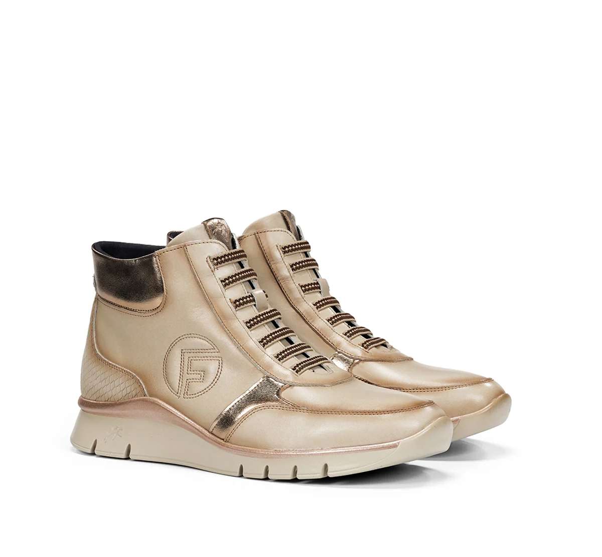 UNION F2077 Bottine Blanche