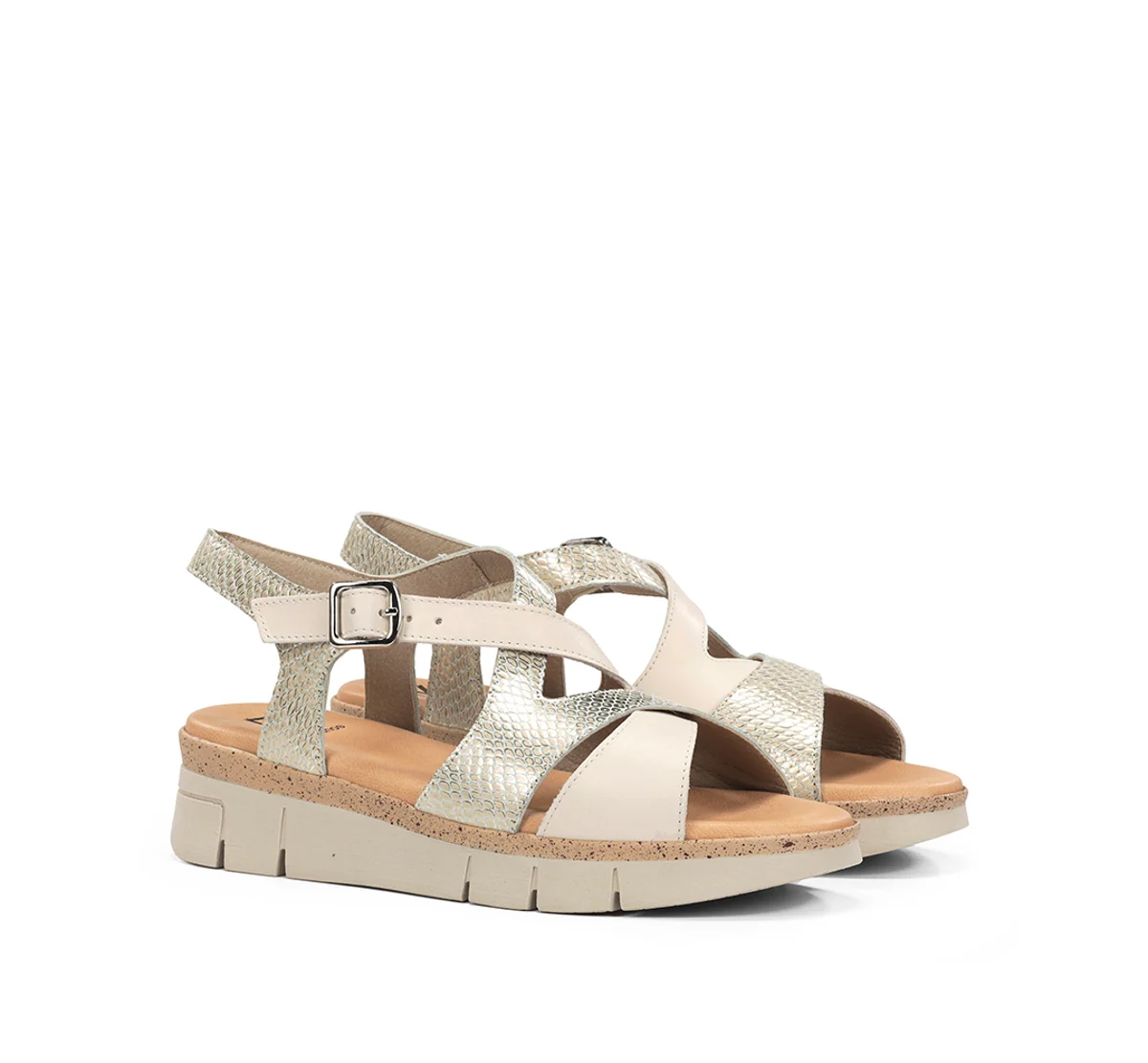 KLAU D9485 Sandale Blanc