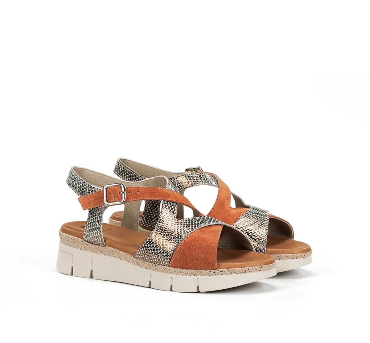 KLAU D9485 Sandale Brun