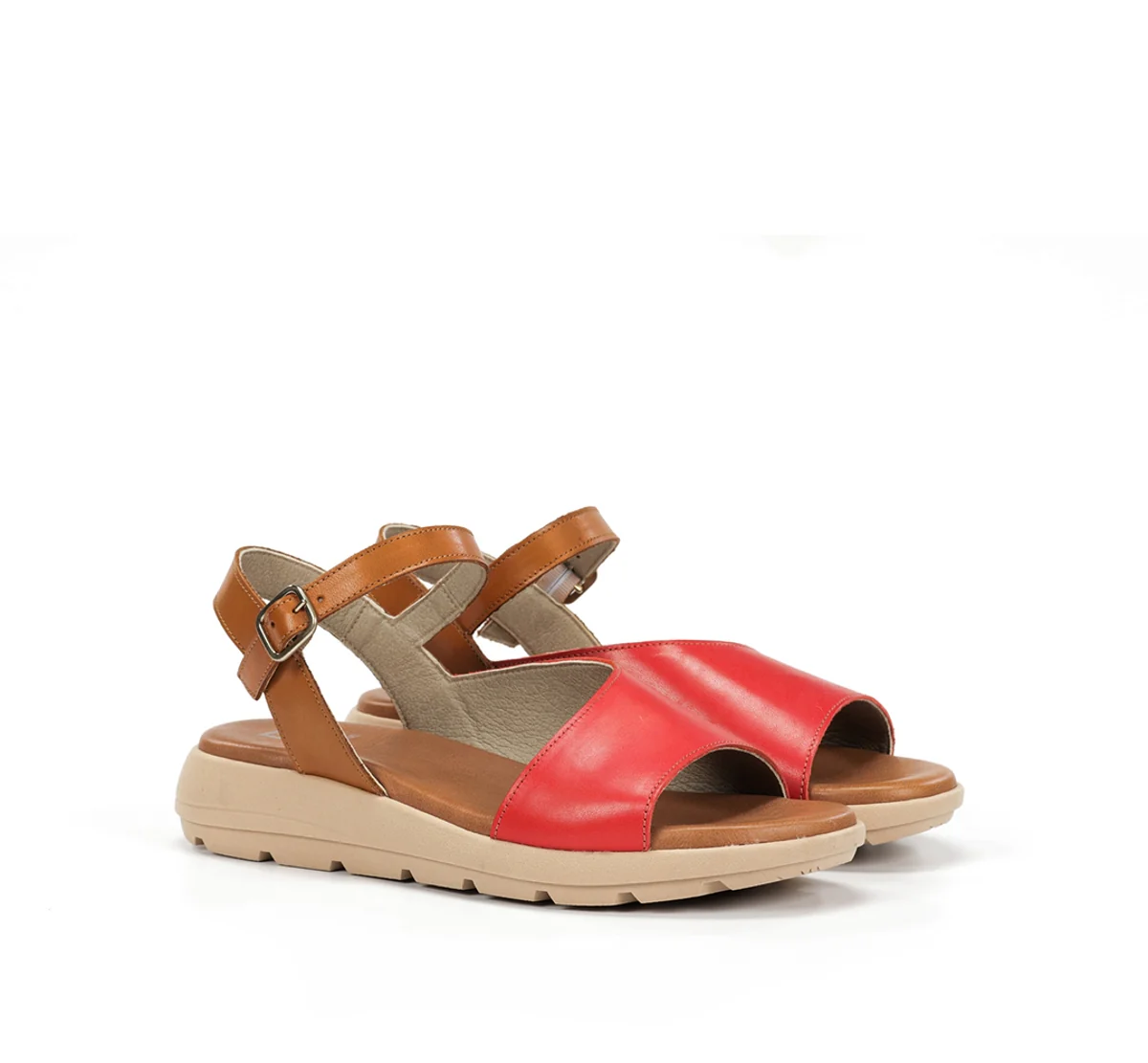 GANDIA D9463 Sandale Rouge