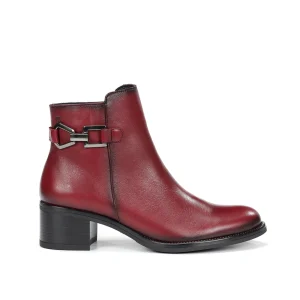 CHIARA D9347 Bottine Rouge