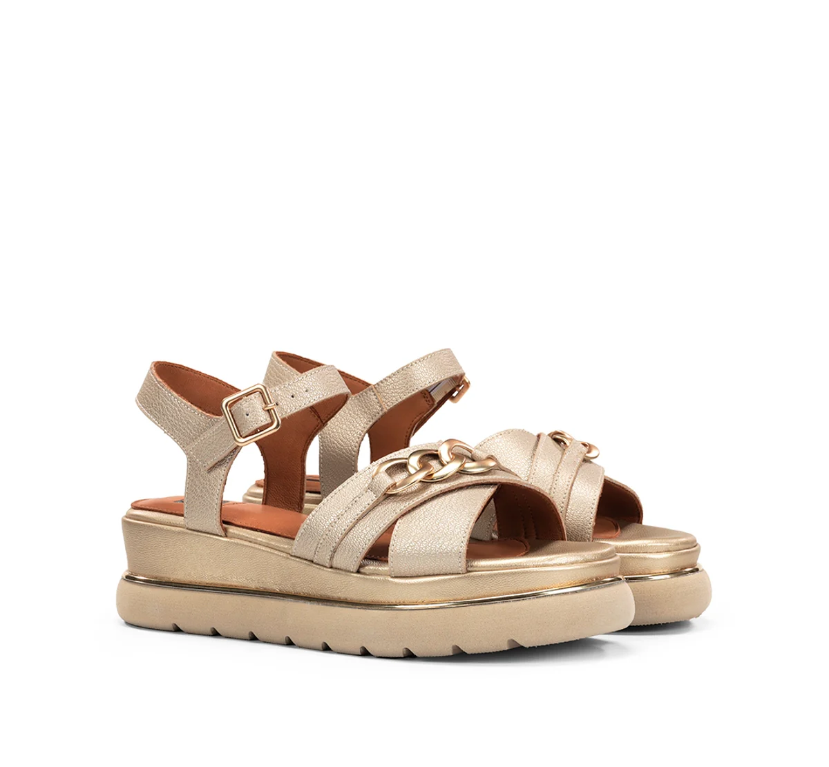 NIKA D9527 Sandale Dorée