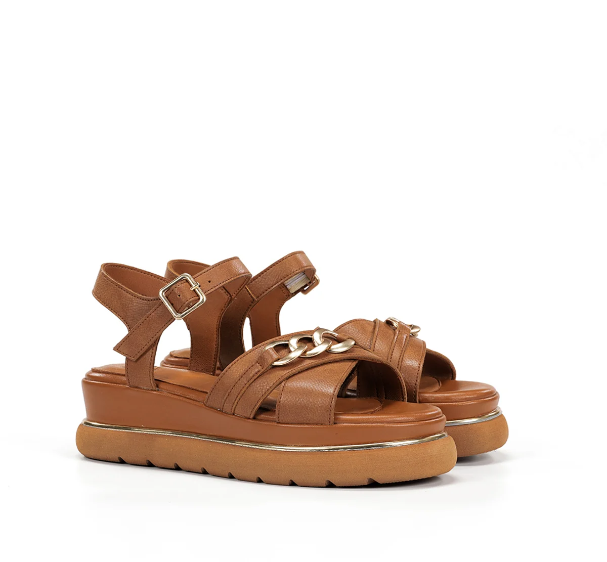 NIKA D9527 Sandale Brun