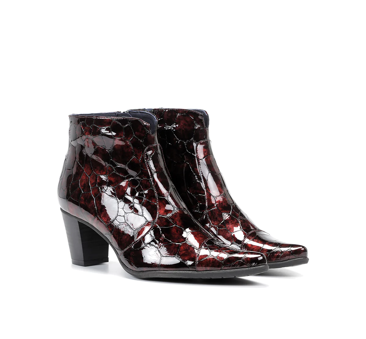 DEISY D8248 Bottine Bordeaux