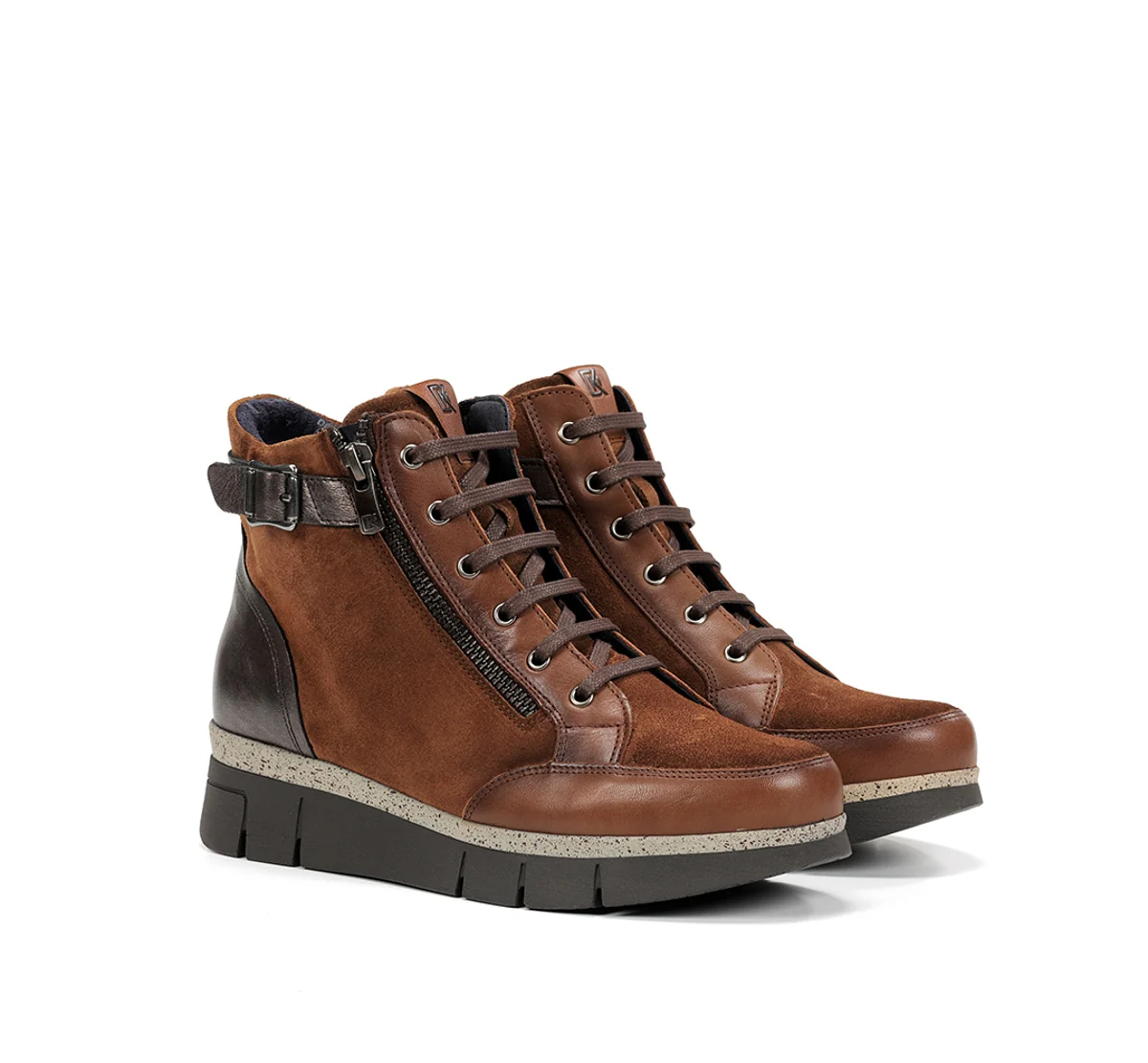 INDIA D9329 Bottine Brun