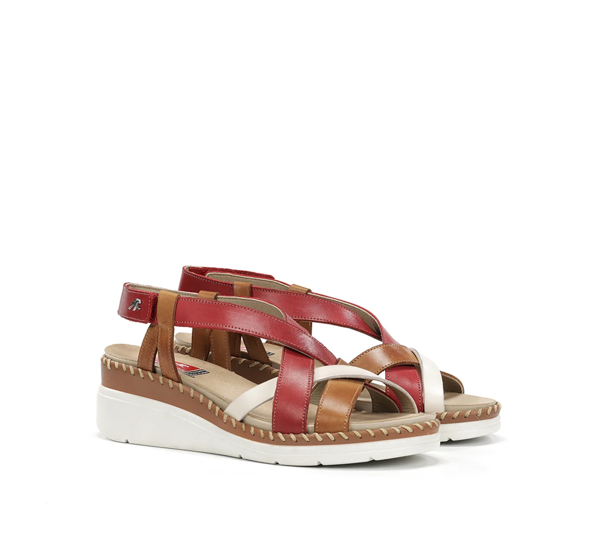 LEZA F2135 Sandale Rouge