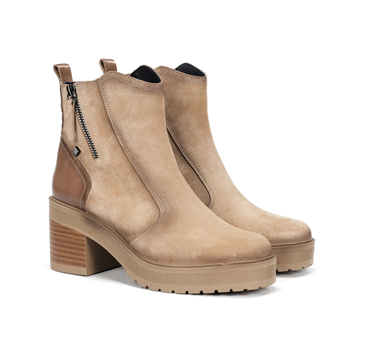 SARAH D9353 Bottine Taupe