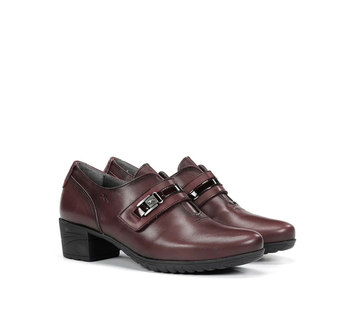 CHARIS F0587 Chaussure à talon Bordeaux