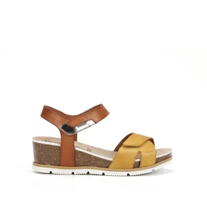 GOLD D9512 Sandale Jaune