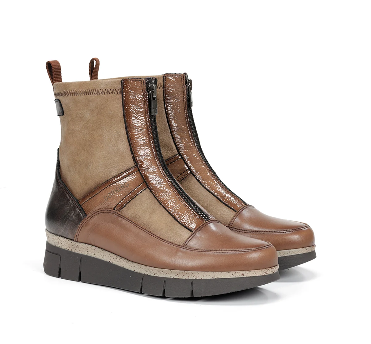 INDIA D9331 Bottine Brun